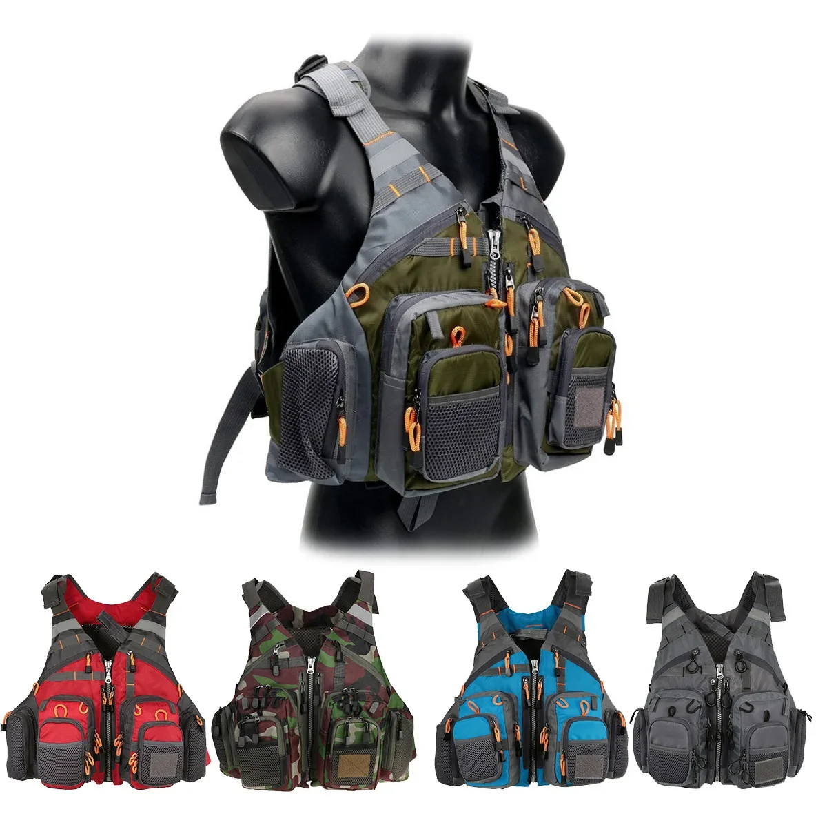 Adjustable Fishing Vest Breath - Fishing Jacket Waterproof recension och pris