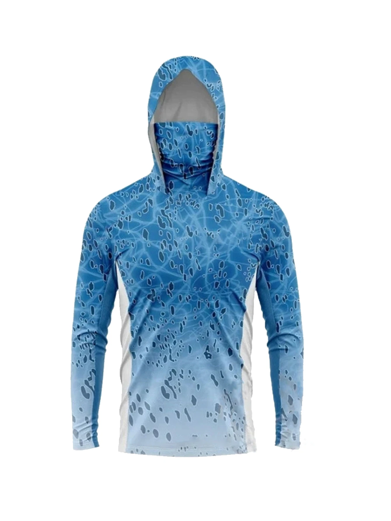 Men Long Sleeve Fishing Hoodie - Fishing Shirt Uv Protection recension och pris