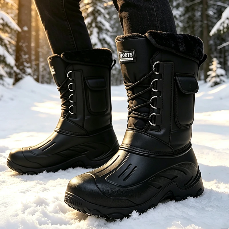 Men Winter Snow Boots Outdoor  - Fishing Boots recension och pris
