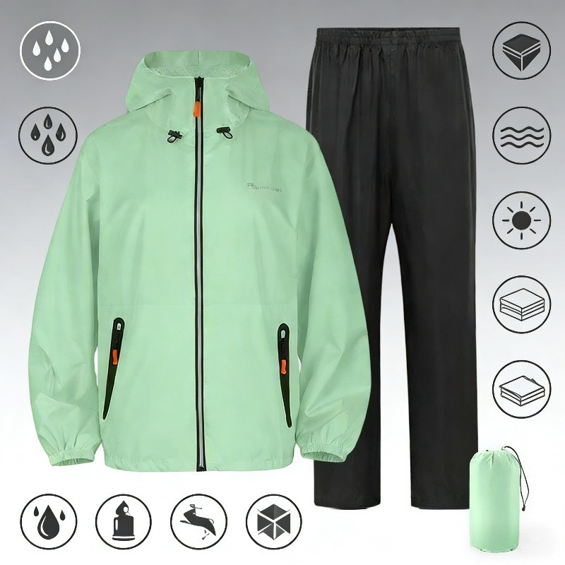 Waterproof Rain Suit Set Full  - Fishing Rain Suit recension och pris