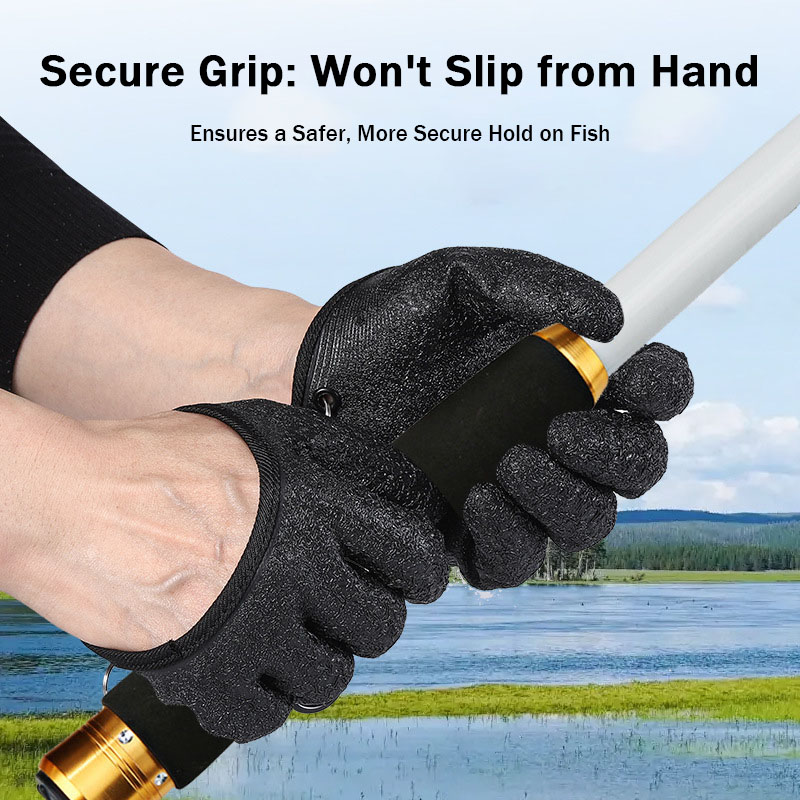 Fishing Catching Gloves Large  - Fishing Gloves recension och pris