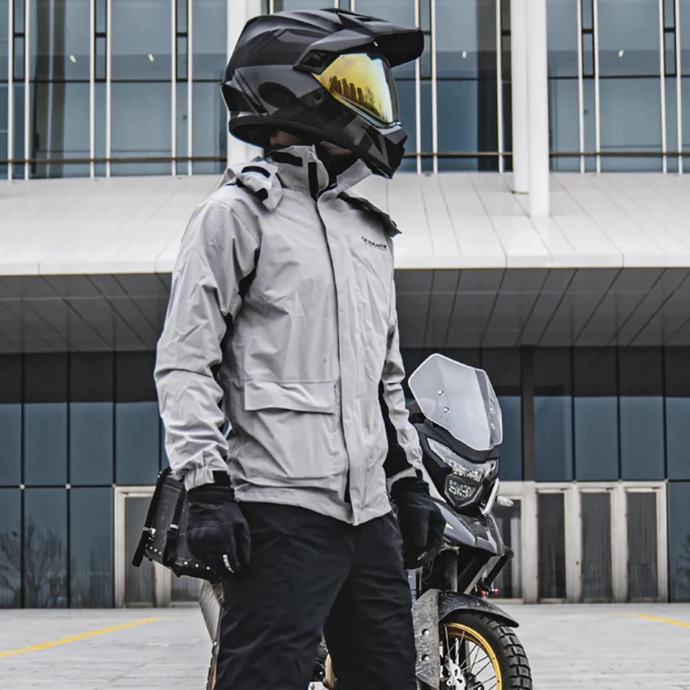 Motorcycle Raincoat Men Women  - Fishing Jacket Waterproof recension och pris